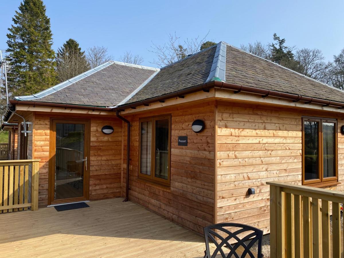 Pheasant Lodge With Hot Tub Forgandenny Eksteriør billede